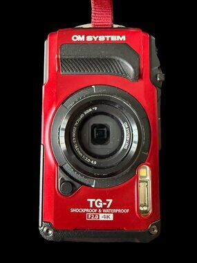 OM System TG-7 Digital Camera-Waterproof and Shockproof